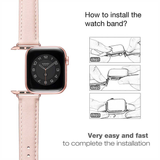 Padded Premium Leather Watch Straps