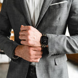 Stainlee Steel Watch Band Five Beads