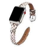 Thin Grain Leather Strap For Women