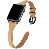 Thin Grain Leather Strap For Women
