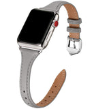 Thin Grain Leather Strap For Women