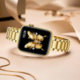 Stainless Steel Watch Band One Bead