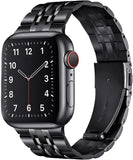 Stainless Steel Watch Band Seven Beads