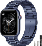 Stainlee Steel Watch Band Five Beads