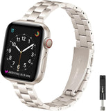 Stainless Steel Watch Band One Bead
