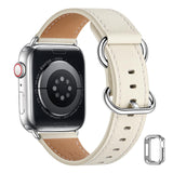 Duuble Buckle Genuine Leather Strap