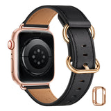 Duuble Buckle Genuine Leather Strap