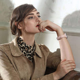 Thin Grain Leather Strap For Women