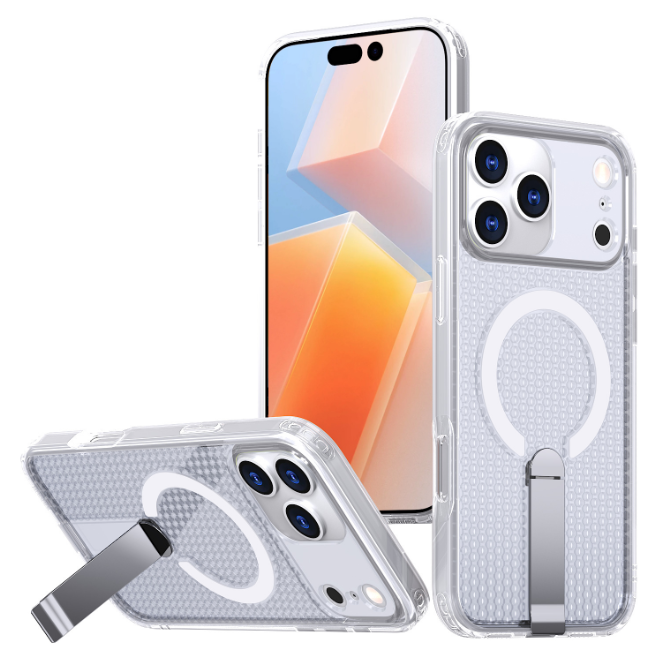 PC honeycomb magsafe case with holder